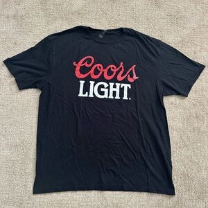 Coors light Softstyle Black T-Shirt
